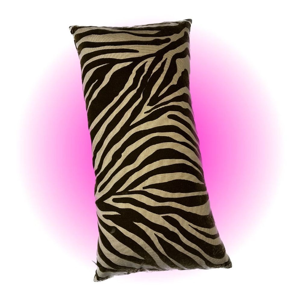 ZEBRA PRINT PILLOW - Picture 3 of 3